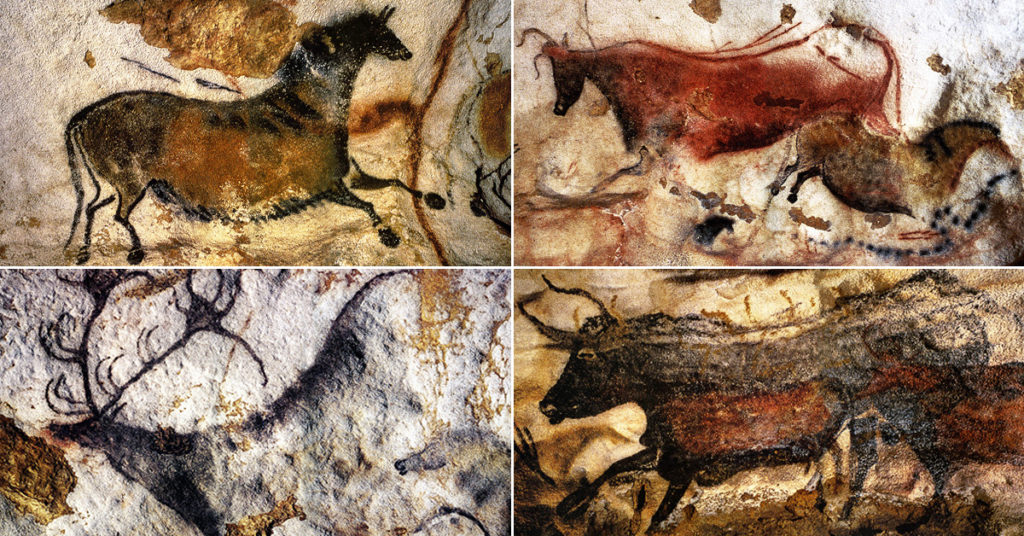 Mysterious painting in untold cave of LASCAUX
