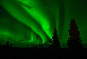 Northen Lights Aurora phenomenon in Norway