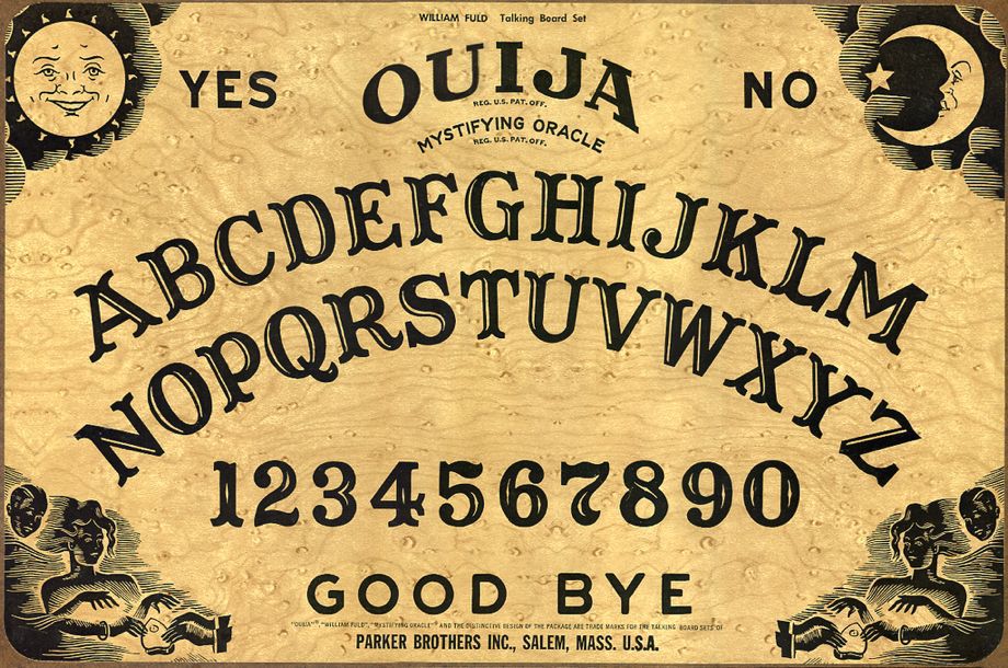 Ouija Board the paranormal ghost game