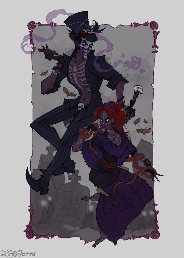 baron samedi and maman brigitte